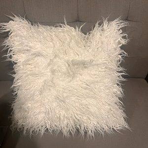 Down White Accent Pillow